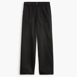 NWT J.Crew Factory Petite TENCEL Pull-on Wide-leg Pant